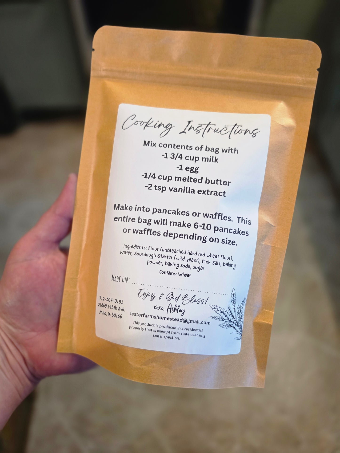Sourdough Pancake & Waffle Mix